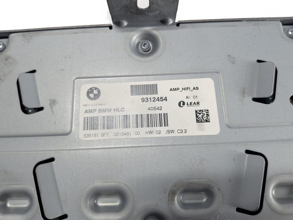 Thumbnail 7: 2012-2015 BMW 320i 328i 335i M3 (F30) SEDAN RADIO STEREO AUDIO AMP AMPLIFIER