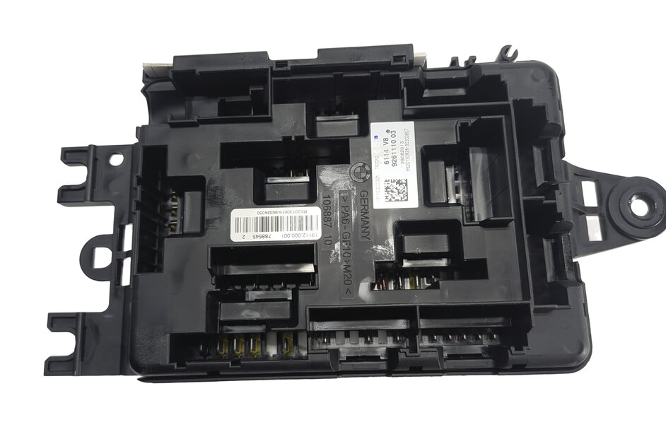 Thumbnail 6: 14-21 BMW 2 3 4 SERIES GT M3 M4 ACTIVE HYBRID 3 REAR POWER DISTRIBUTION FUSE BOX