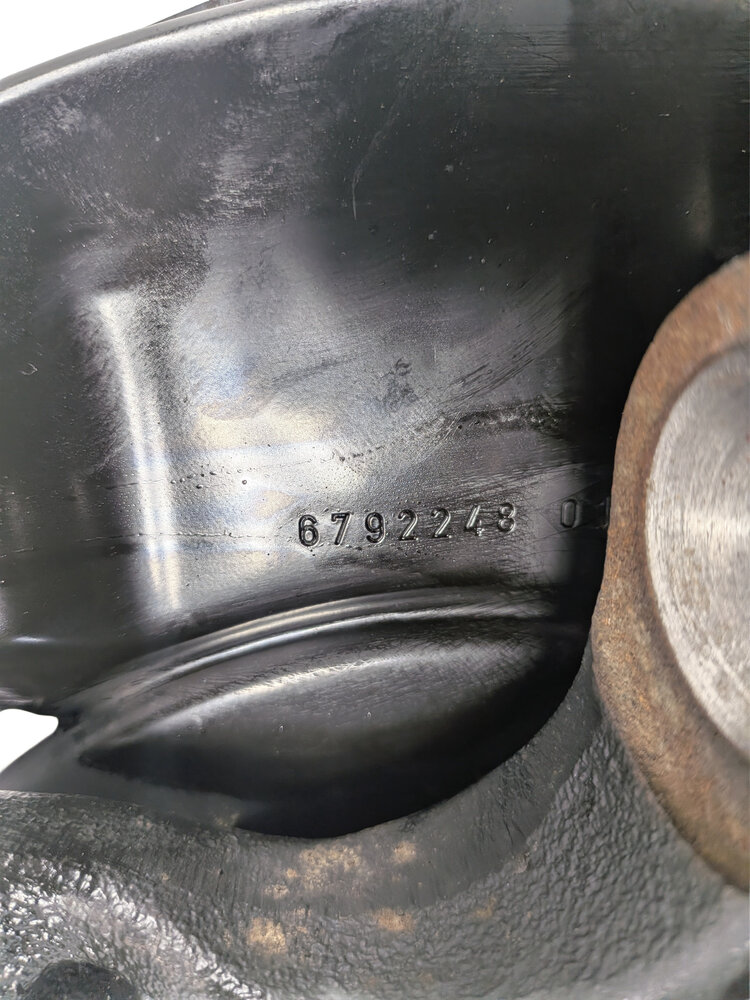 Thumbnail 6: 2012-2018 BMW 3 SERIES (F30) SEDAN WAGON REAR RIGHT PASSENGER KNUCKLE WHEEL HUB