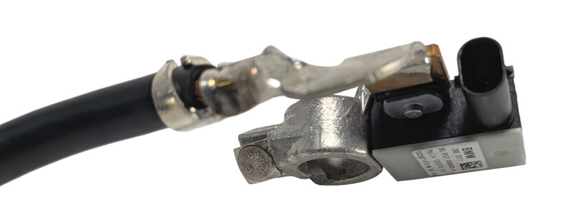Thumbnail 8: 2014 BMW 328XID SEDAN (F30) 2.0L NEGATIVE GROUND BATTERY CABLE w/ IBS SENSOR