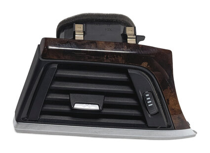 2014 BMW 328XID SEDAN F30 FRONT LEFT DASH AIR AC VENT (Black) w/ TRIM (Walnut)