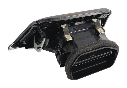Thumbnail 3: 2014 BMW 328XID SEDAN F30 FRONT LEFT DASH AIR AC VENT (Black) w/ TRIM (Walnut)