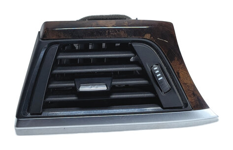 Thumbnail 5: 2014 BMW 328XID SEDAN F30 FRONT LEFT DASH AIR AC VENT (Black) w/ TRIM (Walnut)