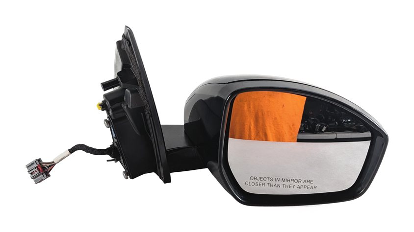 Thumbnail 3: 15-19 ROVER DISCOVERY SPORT (L550) RIGHT PFOLD MEMORY DOOR MIRROR (Black)