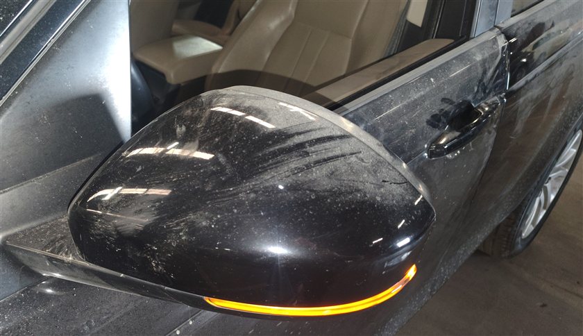 Thumbnail 2: 15-19 ROVER DISCOVERY SPORT (L550) LEFT P-FOLD MEMORY DOOR MIRROR (Black)