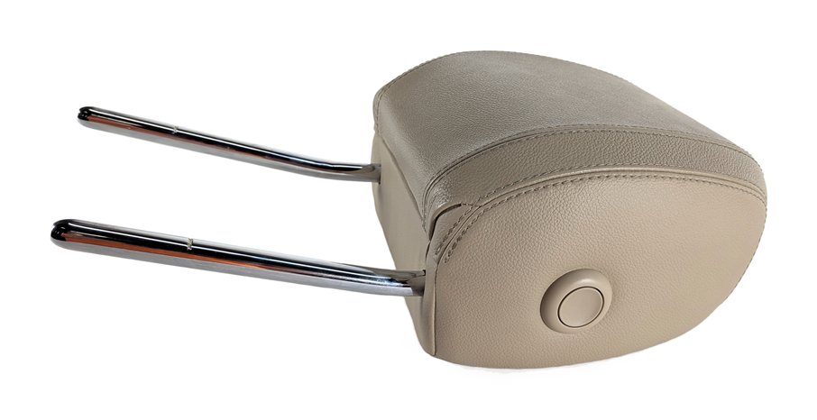Thumbnail 3: 15-19 DISCOVERY SPORT EVOQUE (L538 L550) FRONT LEFT DRIVER HEADREST (Almond)