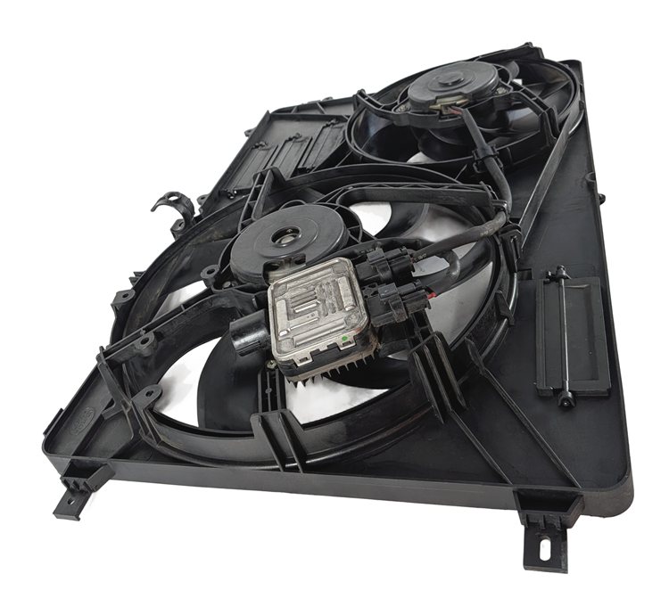 Thumbnail 4: 12-17 LR2 DISCOVERY SPORT RANGE ROVER EVOQUE L550 RADIATOR COOLING FAN & SHROUD