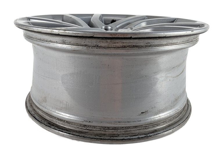 Thumbnail 2: 16-19 LAND ROVER DISCOVERY SPORT L550 18x8 ANGLED V 5 SPOKE WHEEL RIM ALUMINUM