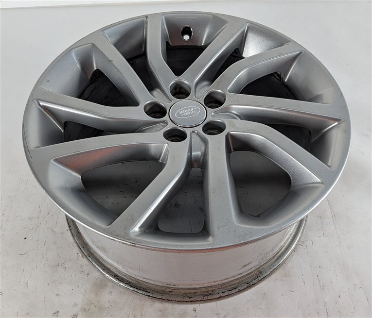Thumbnail 3: 16-19 LAND ROVER DISCOVERY SPORT L550 18x8 ANGLED V 5 SPOKE WHEEL RIM ALUMINUM
