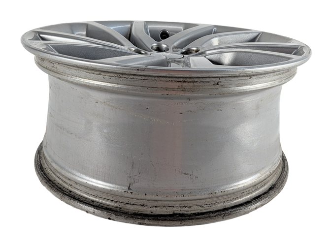 Thumbnail 2: 16-19 LAND ROVER DISCOVERY SPORT L550 18x8 ANGLED V 5 SPOKE WHEEL RIM ALUMINUM