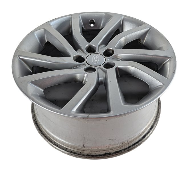 Thumbnail 3: 16-19 LAND ROVER DISCOVERY SPORT L550 18x8 ANGLED V 5 SPOKE WHEEL RIM ALUMINUM