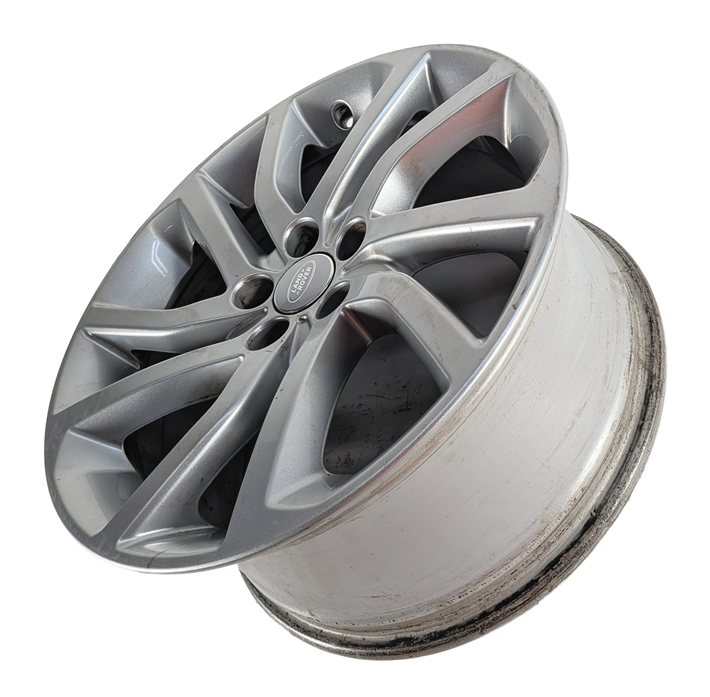 Thumbnail 4: 16-19 LAND ROVER DISCOVERY SPORT L550 18x8 ANGLED V 5 SPOKE WHEEL RIM ALUMINUM