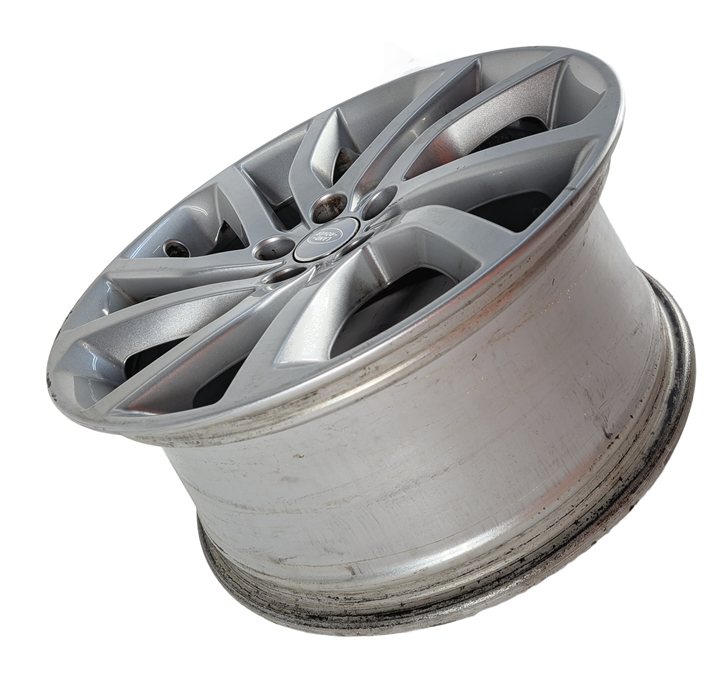 Thumbnail 5: 16-19 LAND ROVER DISCOVERY SPORT L550 18x8 ANGLED V 5 SPOKE WHEEL RIM ALUMINUM