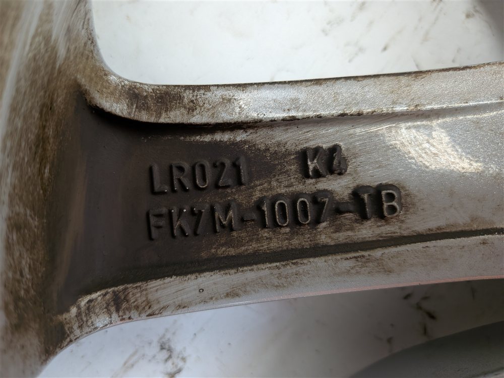 Thumbnail 9: 16-19 LAND ROVER DISCOVERY SPORT L550 18x8 ANGLED V 5 SPOKE WHEEL RIM ALUMINUM