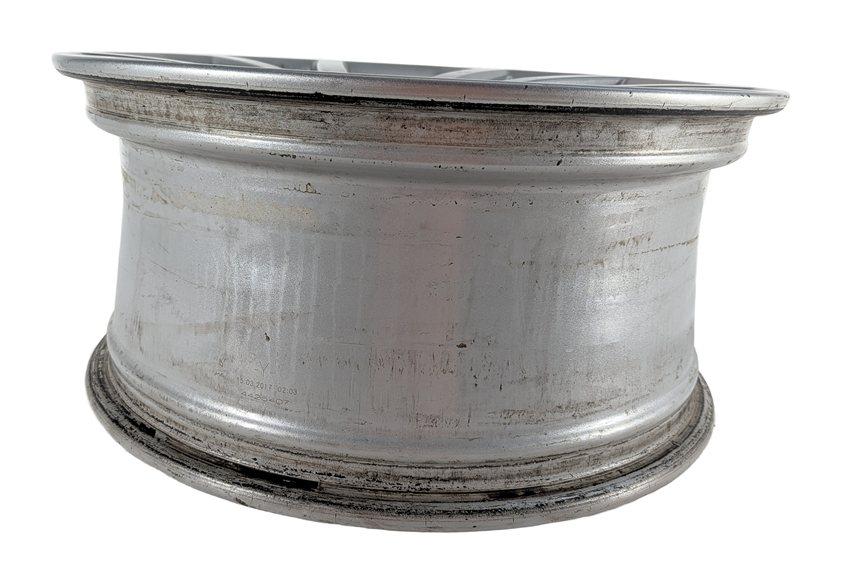 Thumbnail 2: 16-19 LAND ROVER DISCOVERY SPORT L550 18x8 ANGLED V 5 SPOKE WHEEL RIM ALUMINUM