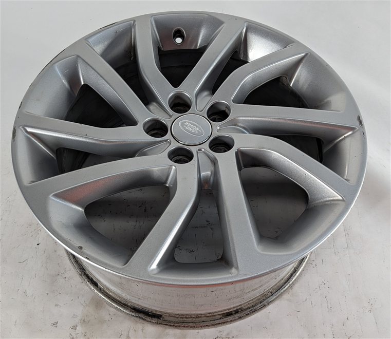 Thumbnail 3: 16-19 LAND ROVER DISCOVERY SPORT L550 18x8 ANGLED V 5 SPOKE WHEEL RIM ALUMINUM