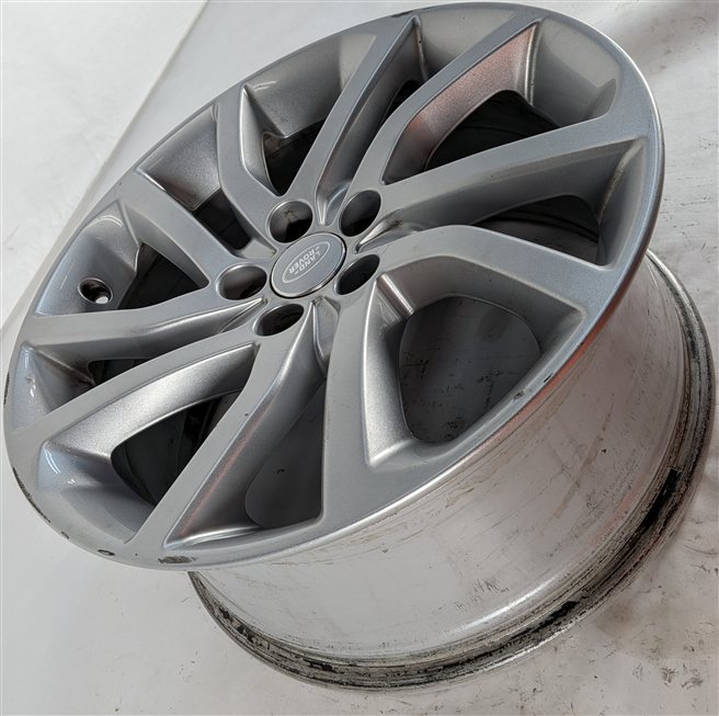 Thumbnail 5: 16-19 LAND ROVER DISCOVERY SPORT L550 18x8 ANGLED V 5 SPOKE WHEEL RIM ALUMINUM
