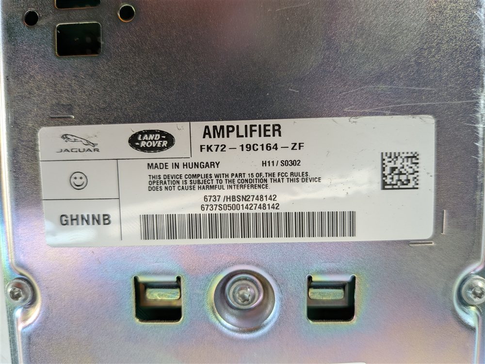 Thumbnail 8: 2015-2017 LAND ROVER DISCOVERY SPORT (L550) RADIO STEREO AUDIO AMP AMPLIFIER