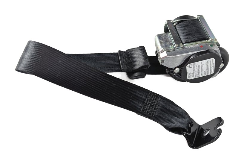 Thumbnail 4: 17 LAND ROVER DISCOVERY SPORT L550 REAR LEFT 3RD ROW SEATBELT RETRACTOR (Black)