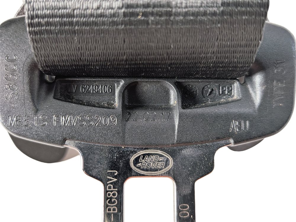 Thumbnail 8: 2016 LAND ROVER DISCOVERY SPORT (L550) REAR RIGHT SEATBELT RETRACTOR (Black)