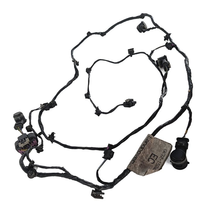 Thumbnail 5: 16 LAND ROVER DISCOVERY SPORT L550 REAR PDC PARK SENSOR SET/4 w/HARNESS (Black)