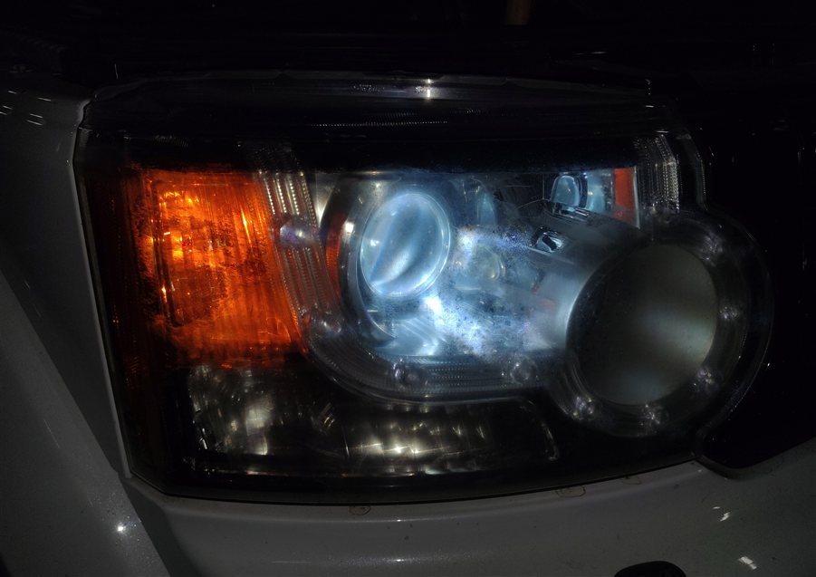 Thumbnail 2: 10-13 LAND ROVER LR4 - RIGHT PASSENGER (AUTO LEVEL) HALOGEN HEADLIGHT LIGHT LAMP