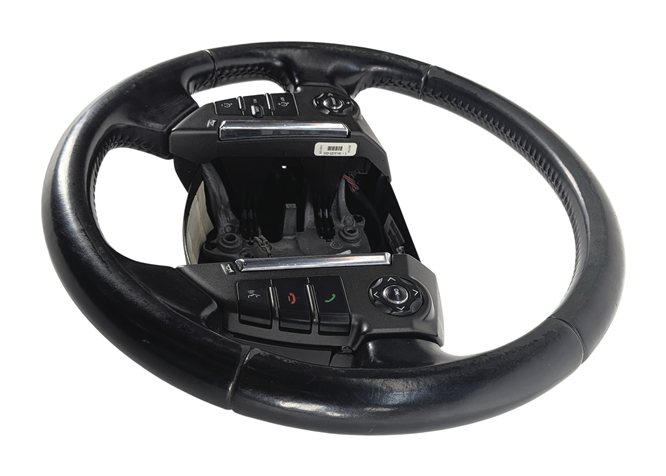 Thumbnail 5: 2010-2013 LAND ROVER LR4 L319 DRIVER STEERING WHEEL w/ CONTROL SWITCHES (Black)
