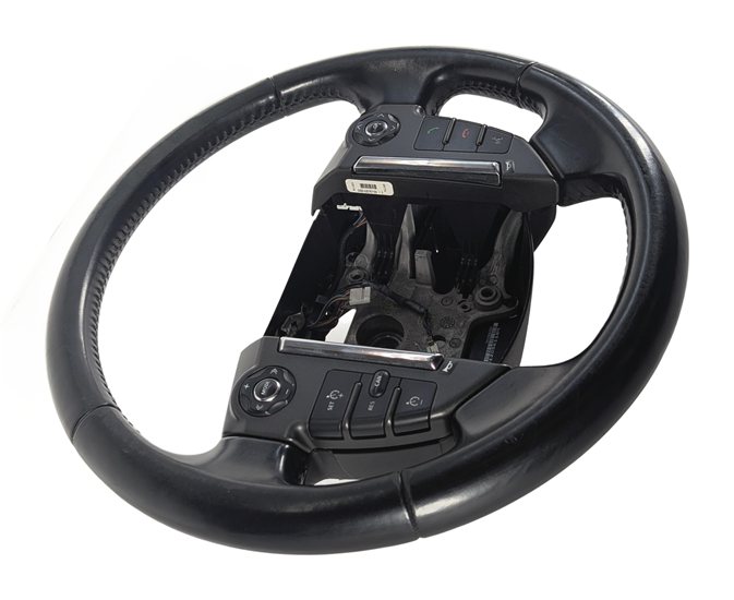 Thumbnail 6: 2010-2013 LAND ROVER LR4 L319 DRIVER STEERING WHEEL w/ CONTROL SWITCHES (Black)