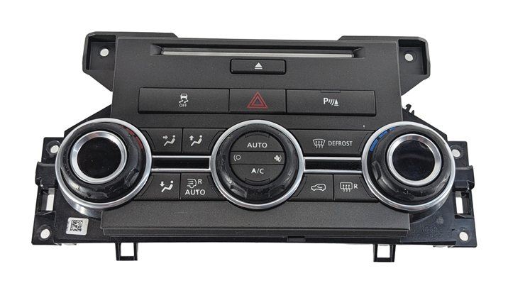 Thumbnail 3: 2010-2016 LAND ROVER LR4 (L319) FRONT DUAL ZONE HEATER AC CLIMATE CONTROL PANEL