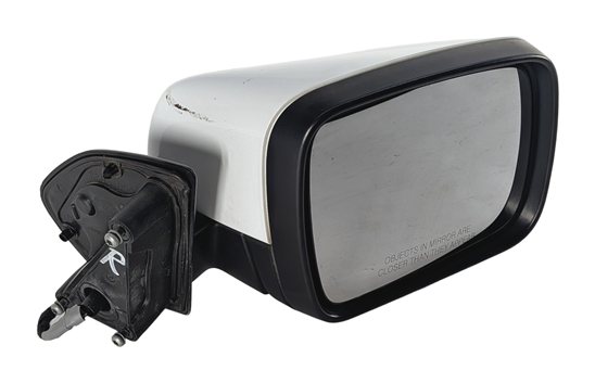 10-13 LAND ROVER LR4 L319 FRONT RIGHT PASSENGER P-FOLD HEAT DOOR MIRROR (White)