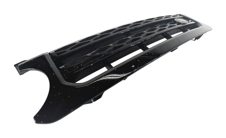 10-13 LAND ROVER LR4 (L319) FRONT UPPER GRILLE GLOSS BLACK SURROUND BLACK INLAY
