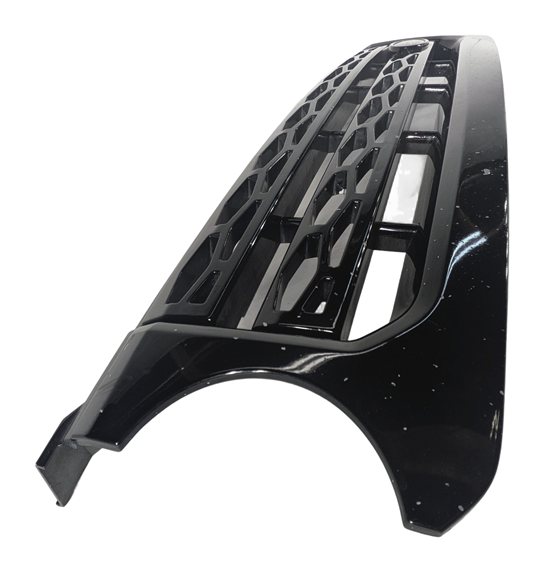 Thumbnail 2: 10-13 LAND ROVER LR4 (L319) FRONT UPPER GRILLE GLOSS BLACK SURROUND BLACK INLAY