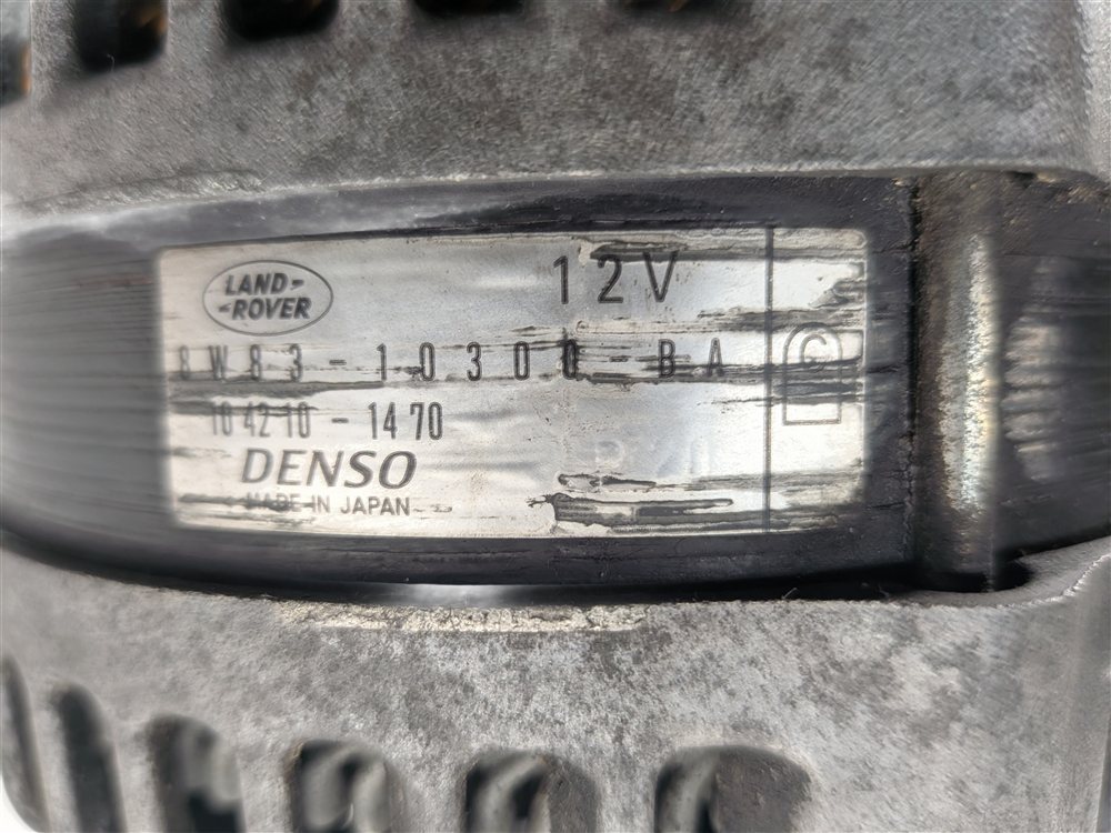 Thumbnail 9: 10-13 LAND ROVER LR4 - RANGE ROVER SPORT (L320 L322) 5.0L V8 150 AMP ALTERNATOR