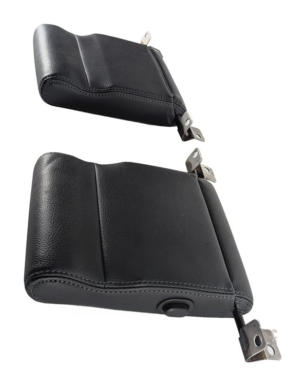 Thumbnail 4: 11-16 LAND ROVER LR4 L319 REAR 3RD ROW LEFT & RIGHT SEAT HEADREST SET/2 (Black)