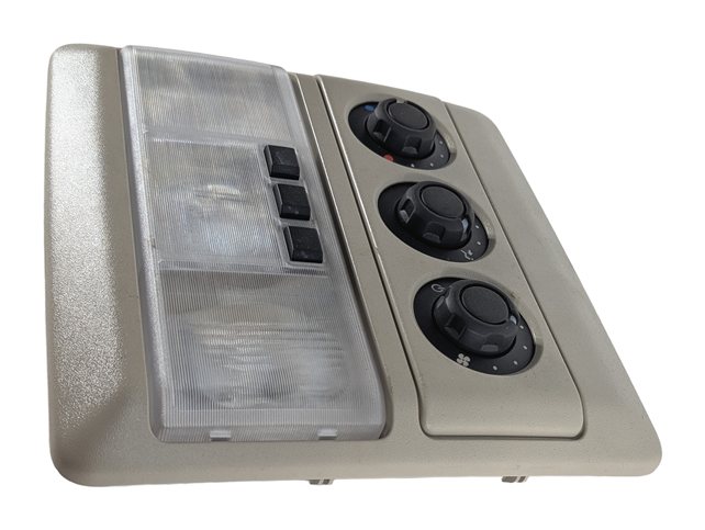 Thumbnail 4: 05-16 LAND ROVER LR3 LR4 REAR DOME LIGHT w/ HEATER TEMPERATURE CONTROL (Beige)