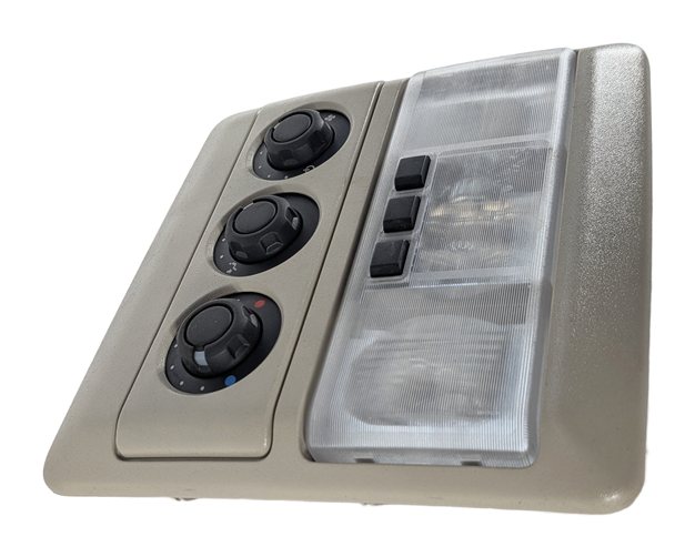 Thumbnail 5: 05-16 LAND ROVER LR3 LR4 REAR DOME LIGHT w/ HEATER TEMPERATURE CONTROL (Beige)