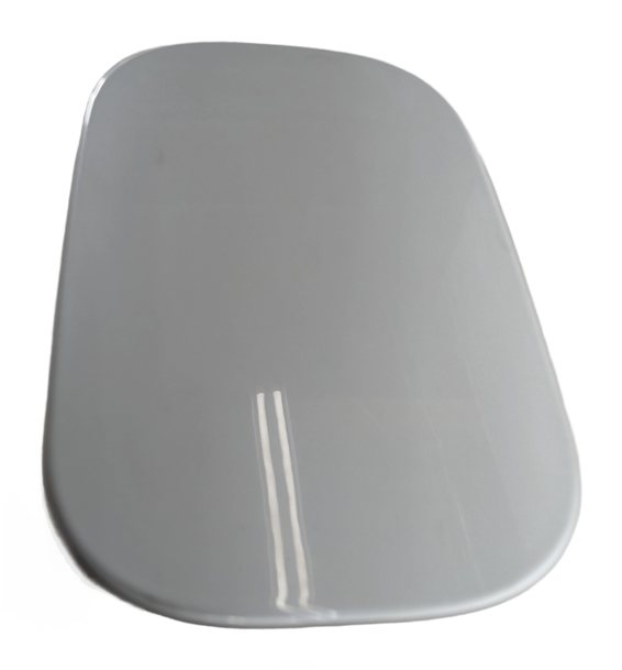 Thumbnail 4: 05-16 LR3 LR4 RANGE ROVER SPORT (L320) FUEL TANK DOOR LID COVER TRIM (White)