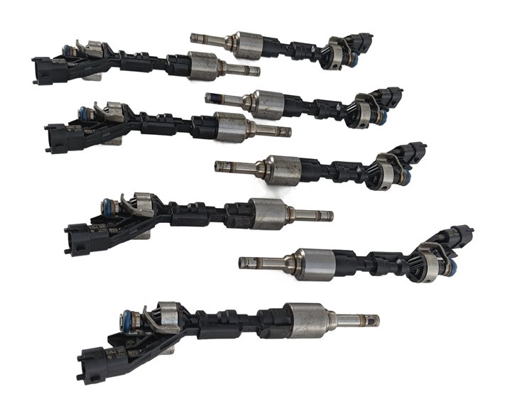Thumbnail 4: 2010-2017 RANGE ROVER SPORT (L320 L322) JAGUAR XF XJ XK 5.0L FUEL INJECTOR SET 8