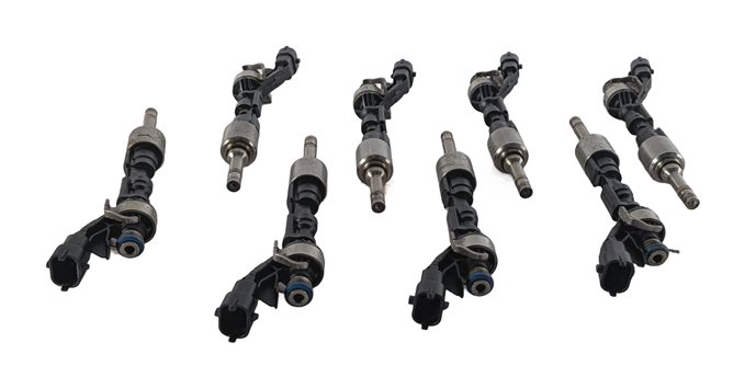 Thumbnail 6: 2010-2017 RANGE ROVER SPORT (L320 L322) JAGUAR XF XJ XK 5.0L FUEL INJECTOR SET 8