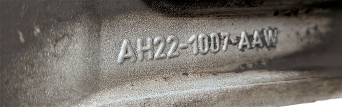 Thumbnail 9: 10-13 LAND ROVER LR4 - 19x8 (SILVER SPARKLE) 14-SPOKE ALUMINUM ALLOY WHEEL RIM