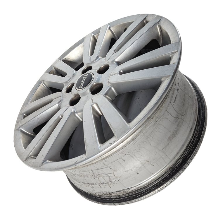 Thumbnail 5: 10-13 LAND ROVER LR4 - 19x8 (SILVER SPARKLE) 14-SPOKE ALUMINUM ALLOY WHEEL RIM