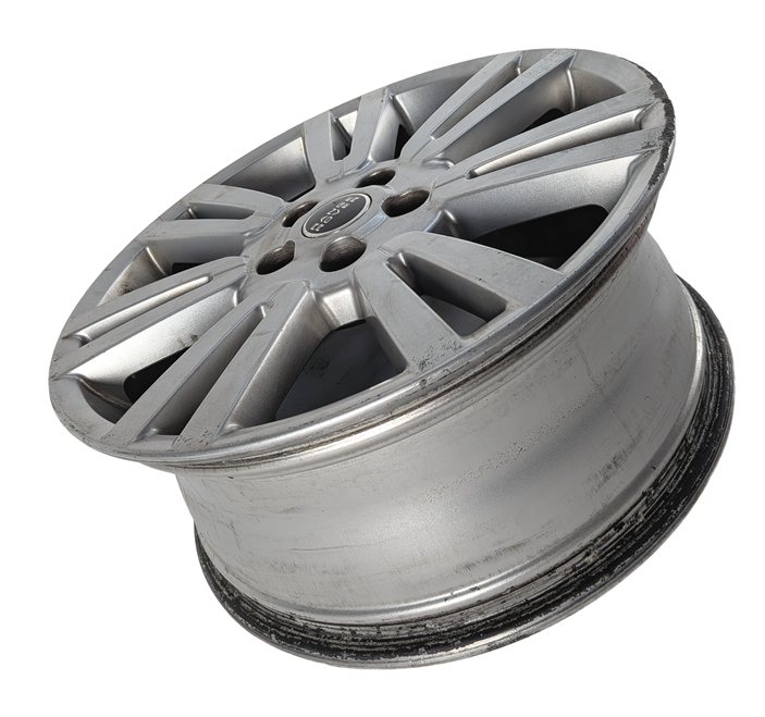 Thumbnail 5: 10-13 LAND ROVER LR4 - 19x8 (SILVER SPARKLE) 14-SPOKE ALUMINUM ALLOY WHEEL RIM