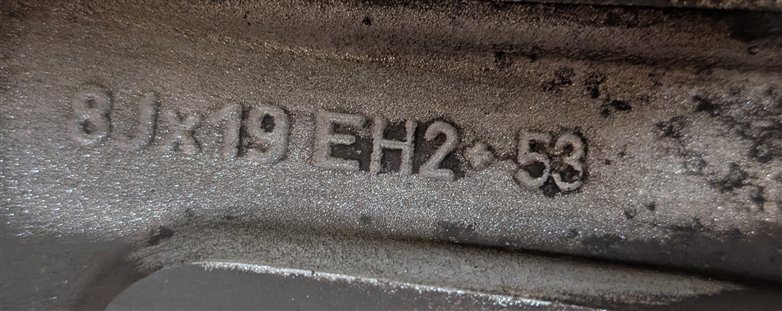 Thumbnail 8: 10-13 LAND ROVER LR4 - 19x8 (SILVER SPARKLE) 14-SPOKE ALUMINUM ALLOY WHEEL RIM