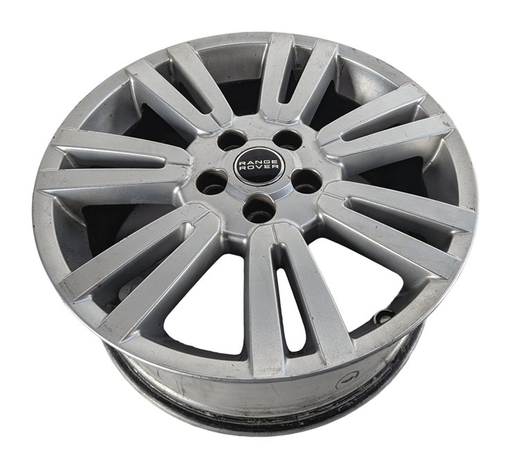 Thumbnail 3: 10-13 LAND ROVER LR4 - 19x8 (SILVER SPARKLE) 14-SPOKE ALUMINUM ALLOY WHEEL RIM