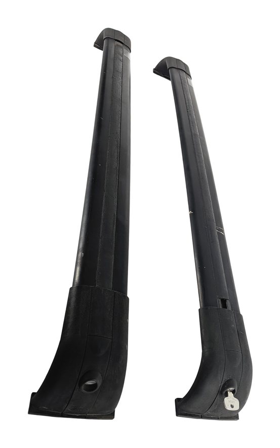Thumbnail 3: 2011 LAND ROVER LR4 (L319) ROOF RACK CROSS BAR RAIL LUGGAGE CARRIER SET/2 w/ KEY
