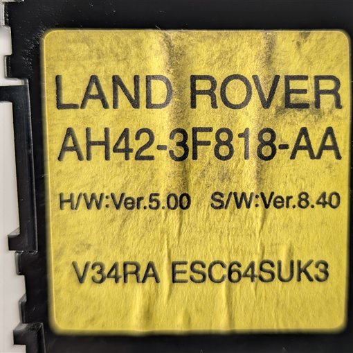 Thumbnail 9: 2011 LAND ROVER LR4 (L319) STEERING COLUMN WHEEL ANGLE POSITION SENSOR MODULE