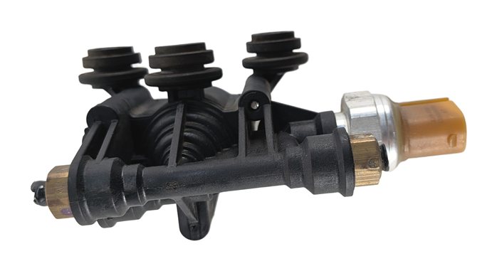 Thumbnail 3: 2011 LAND ROVER LR4 L319 AIR SUSPENSION RESERVOIR VALVE BLOCK w/ PRESSURE SENSOR