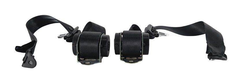 Thumbnail 2: 2011 LAND ROVER LR4 (L319) 3RD ROW LEFT & RIGHT SEATBELT RETRACTOR SET/2 (Black)