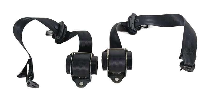 Thumbnail 3: 2011 LAND ROVER LR4 (L319) 3RD ROW LEFT & RIGHT SEATBELT RETRACTOR SET/2 (Black)