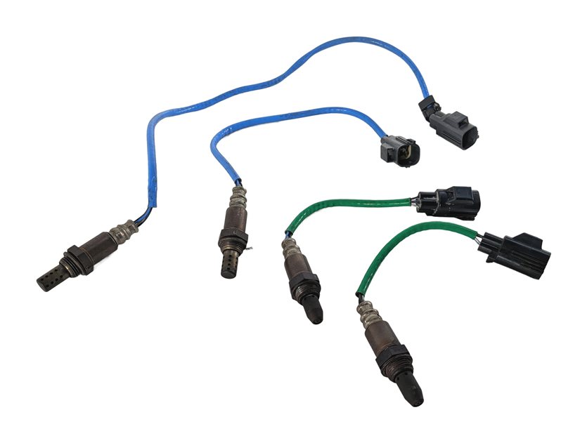 11 LAND ROVER LR4 L319 5.0L NON-SUPER AJ133 ENGINE OXYGEN O2 LAMBDA SENSOR SET/4